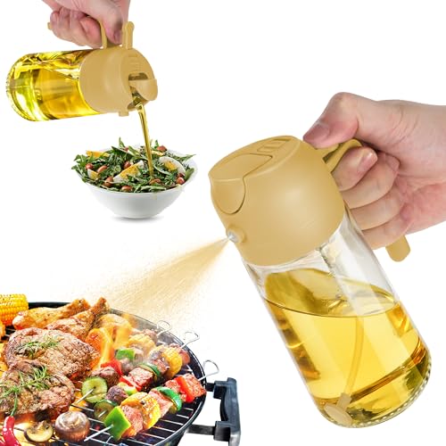 2 in 1 Oil Dispenser and Oil Sprayer for Cooking