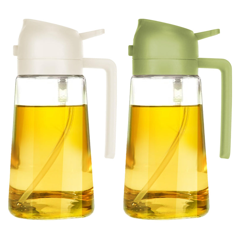 2 in 1 Oil Dispenser and Oil Sprayer for Cooking