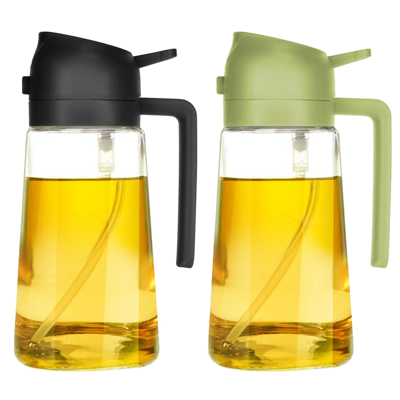 2 in 1 Oil Dispenser and Oil Sprayer for Cooking